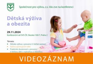 Konference Dětská výživa a obezita 2024